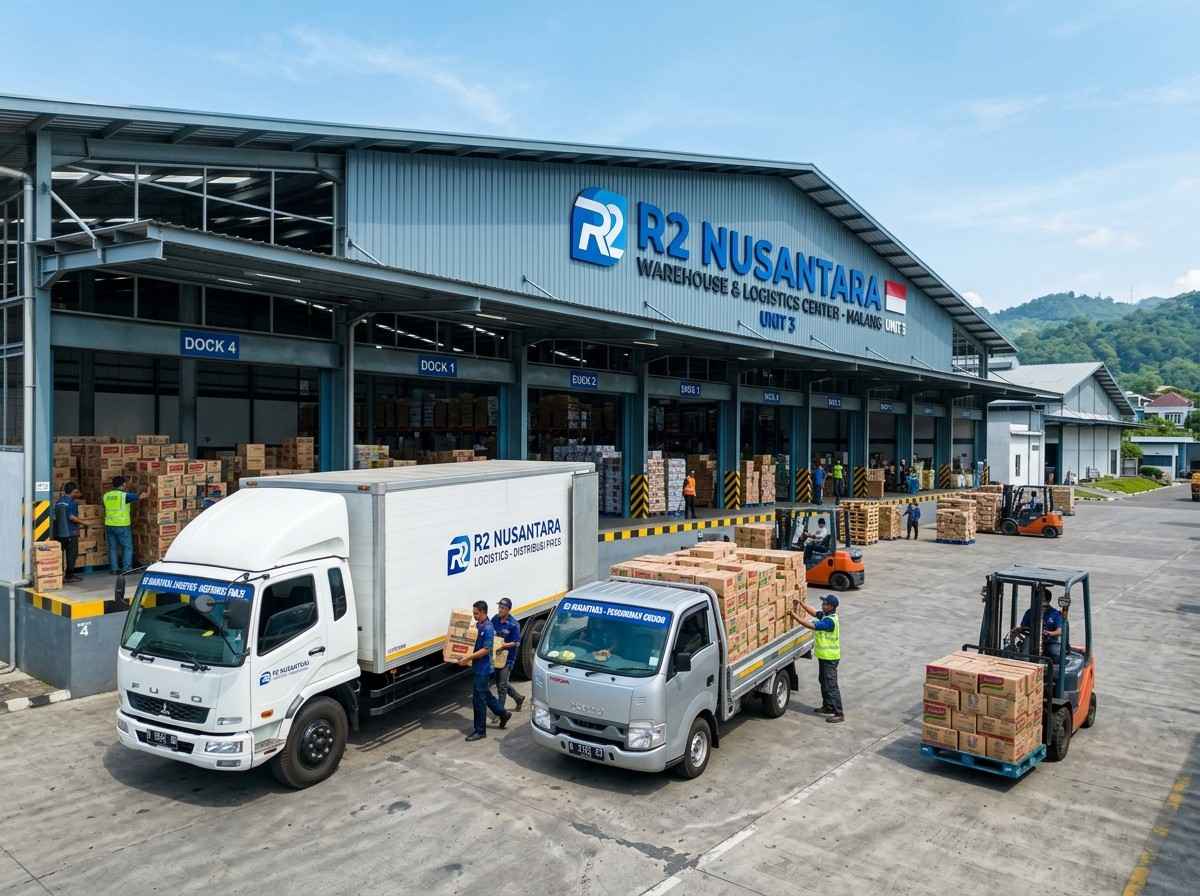 Area loading gudang R2 Nusantara